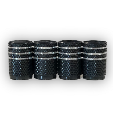 CTM MUSCLE COLOURED ALUMINIUM VALVE CAP - SET 4