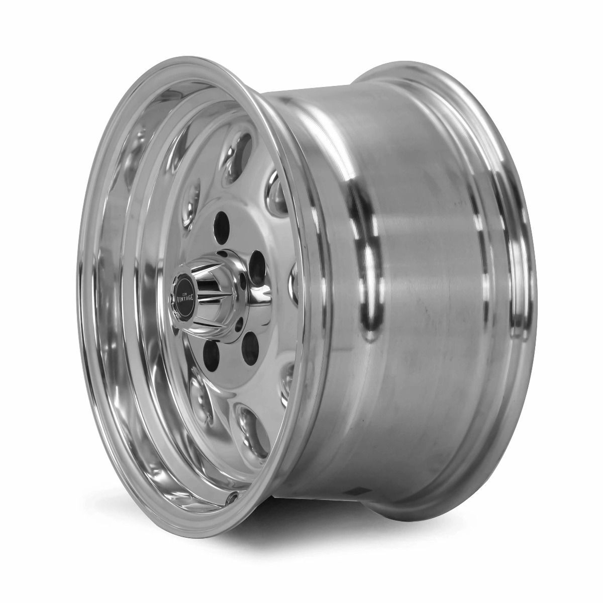 CTM MUSCLE DRAG LIGHT POLISHED Size:15X6.0 ***CUSTOM FITMENT***