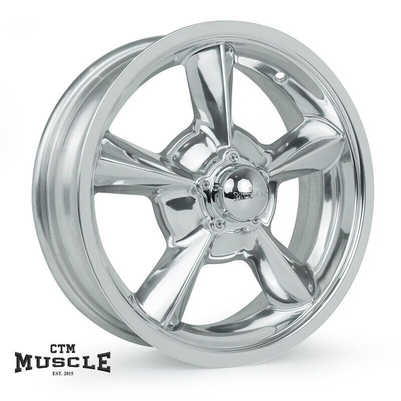 CTM MUSCLE CLASSIC 2 POLISHED Size:15x7.0 PCD:5/114.3 ET0 CTM MUSCLE CLASSIC 2 POLISHED Size:15x7.0 PCD:5/114.3 ET0