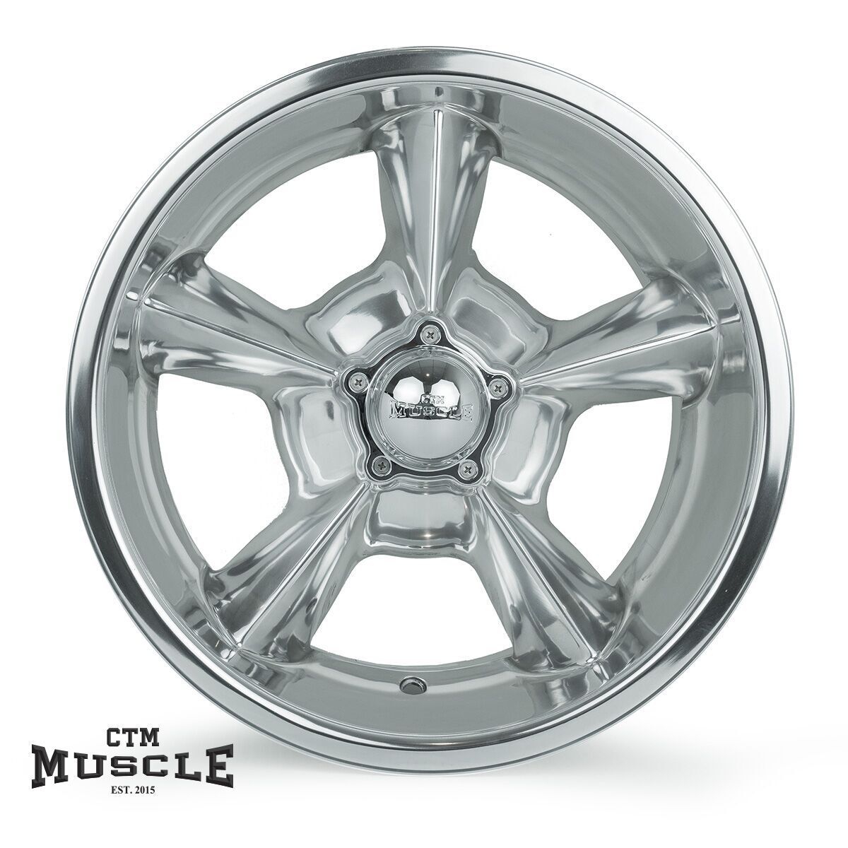 CTM MUSCLE CLASSIC 2 POLISHED Size:15x8.0 PCD:5/101.6 ET0