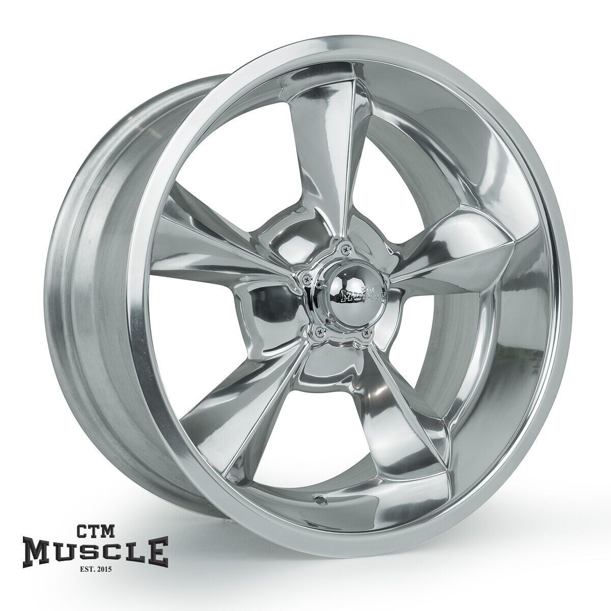 CTM MUSCLE CLASSIC 2 POLISHED Size:17x8.0 PCD:5/101.6 ET0