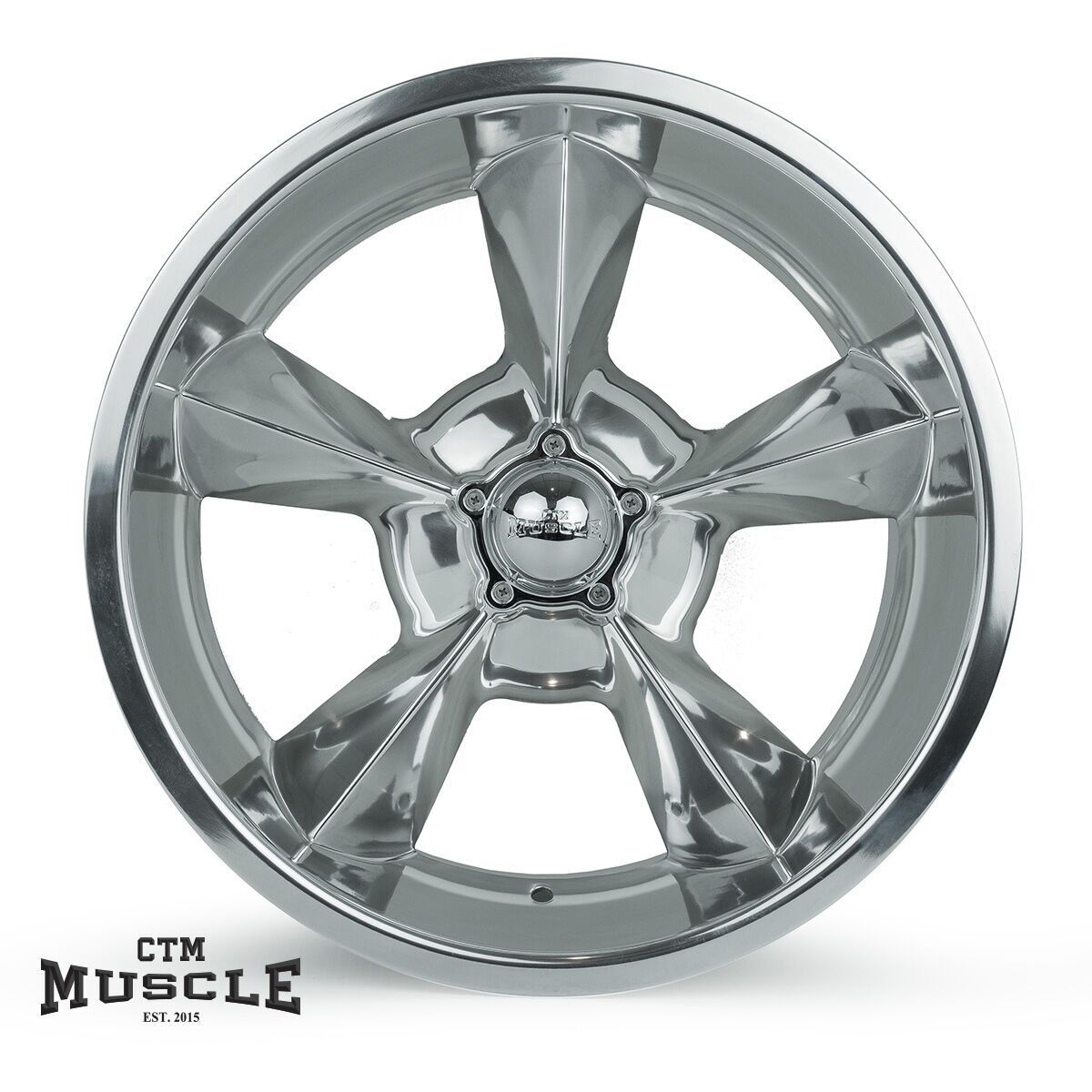 CTM MUSCLE CLASSIC 2 POLISHED Size:17x7.0 PCD:5/101.6 ET0