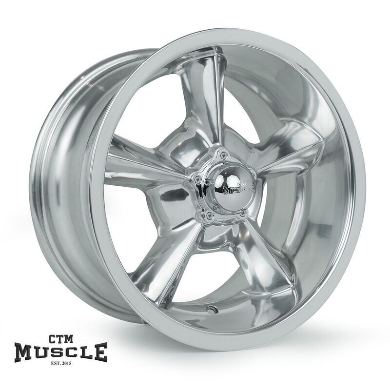 CTM MUSCLE CLASSIC 2 POLISHED Size:15x8.0 PCD:5/114.3 ET0 CTM MUSCLE CLASSIC 2 POLISHED Size:15x8.0 PCD:5/114.3 ET0