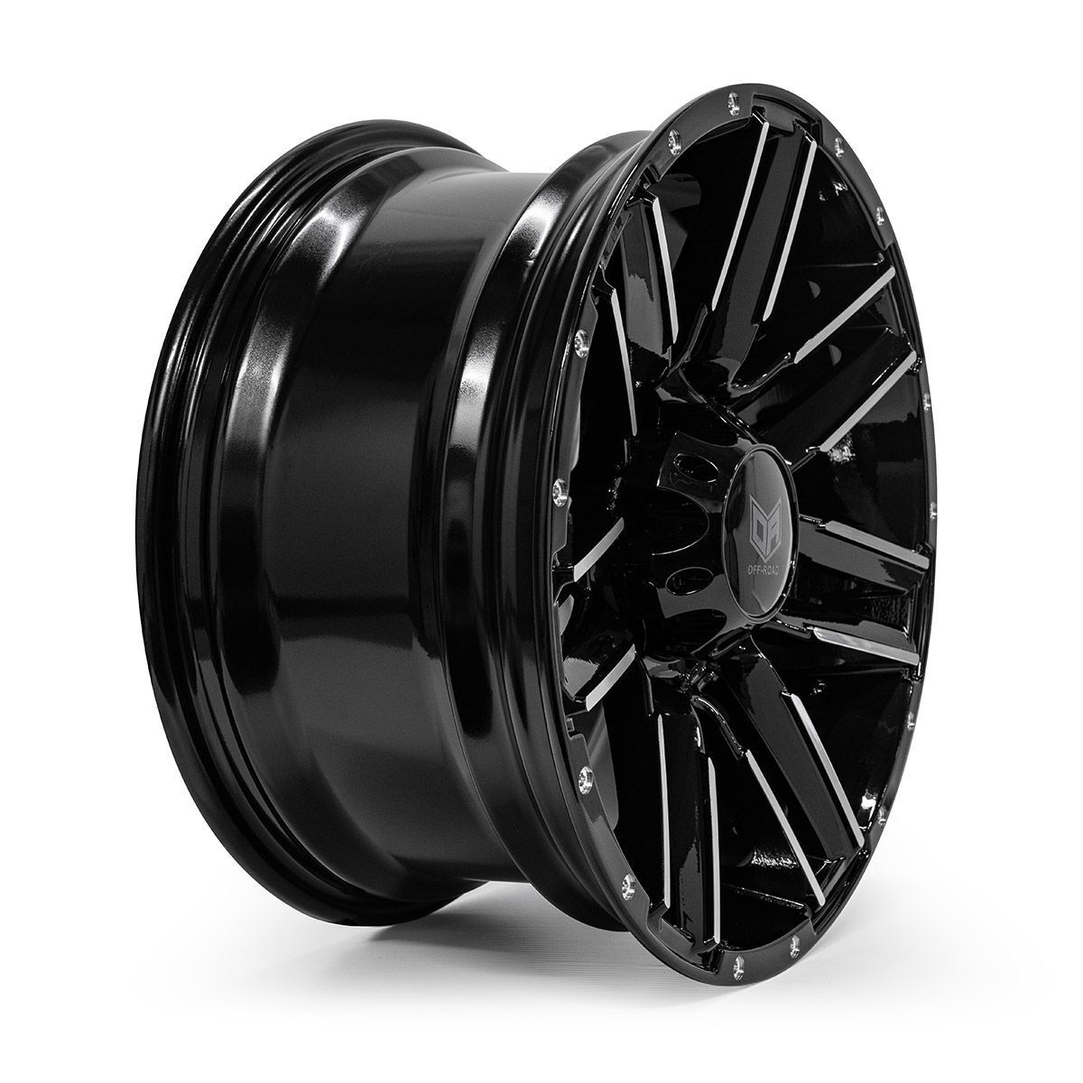 OFF-ROAD ACTION STINGER GLOSS BLACK / MILLED Size:17X8.5 PCD:6/139.7 ET25