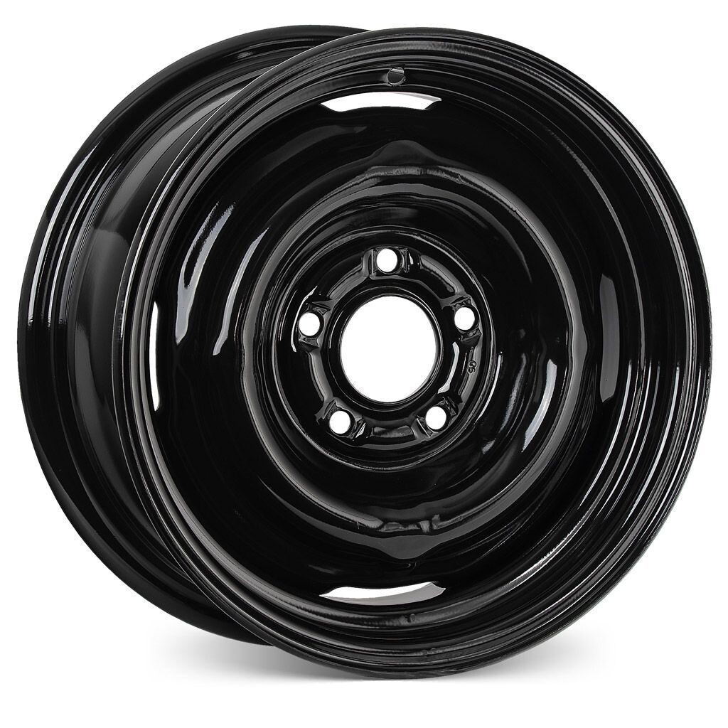 RETRO STEEL GLOSS BLACK Size:14X5.0 PCD:5/120.65 ET16 (CHEV/PONTIAC FITMENT)