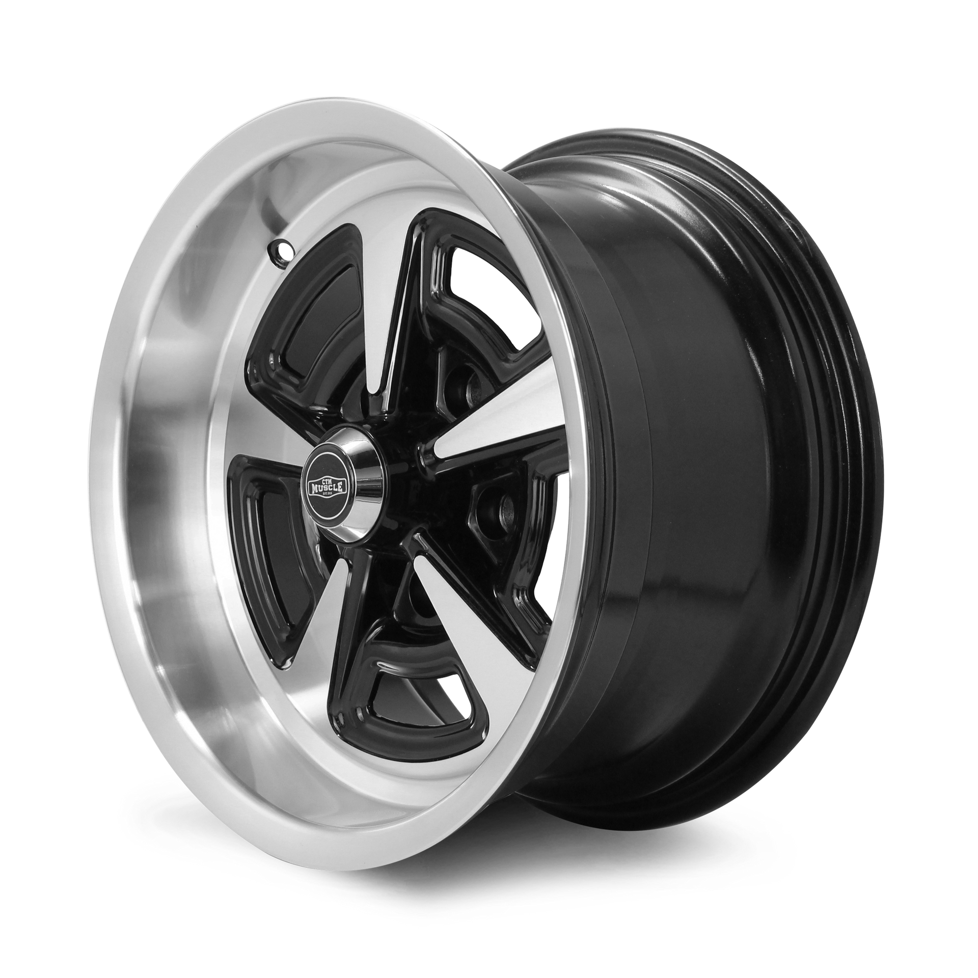 CTM MUSCLE GTS SPRINT BLACK / MACHINED FACE Size:17x8J PCD:5/120.65 ET:6