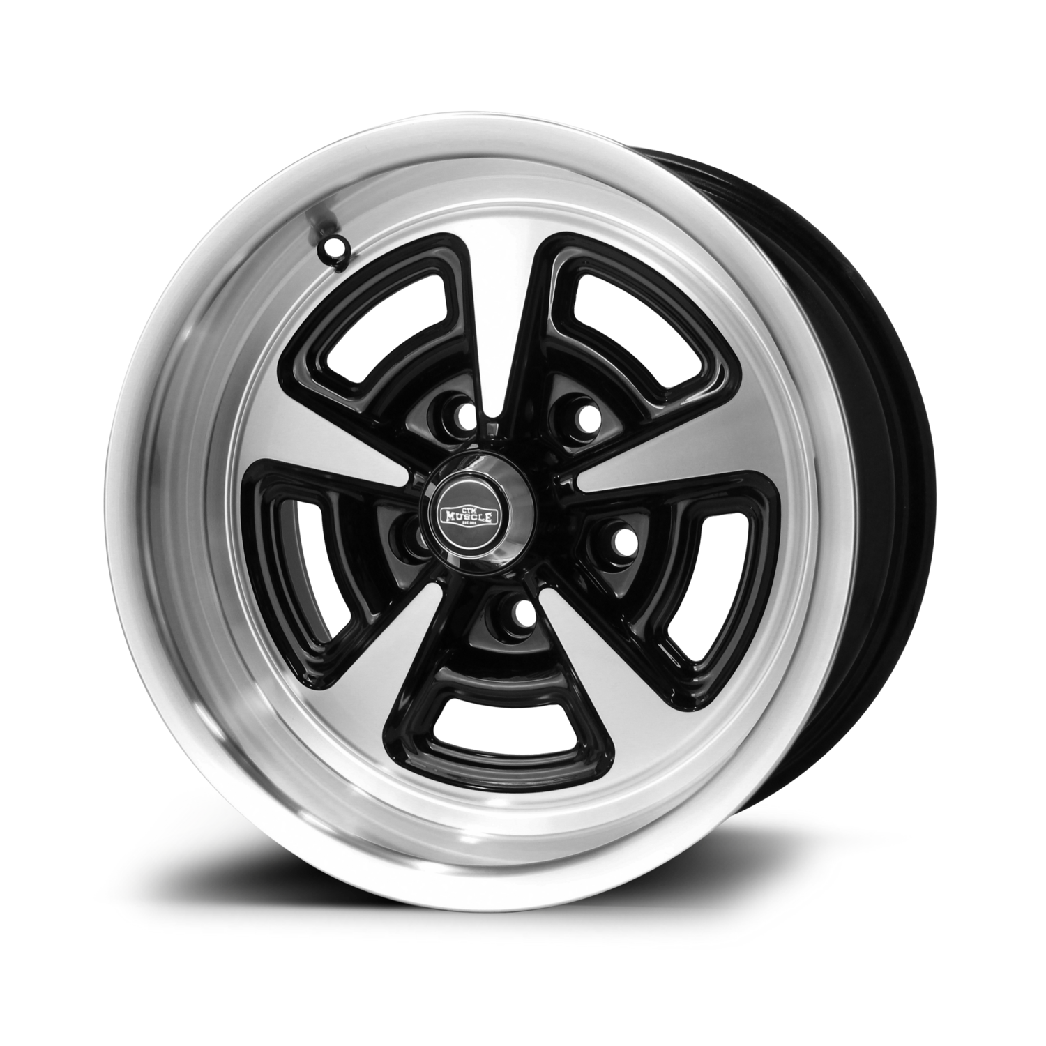 CTM MUSCLE GTS SPRINT BLACK / MACHINED FACE Size:17x9J PCD:5/120.65 ET:0