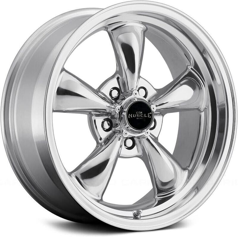 CTM MUSCLE CLASSIC 100 POLISHED Size:15X6.0 PCD:5/108 ET0