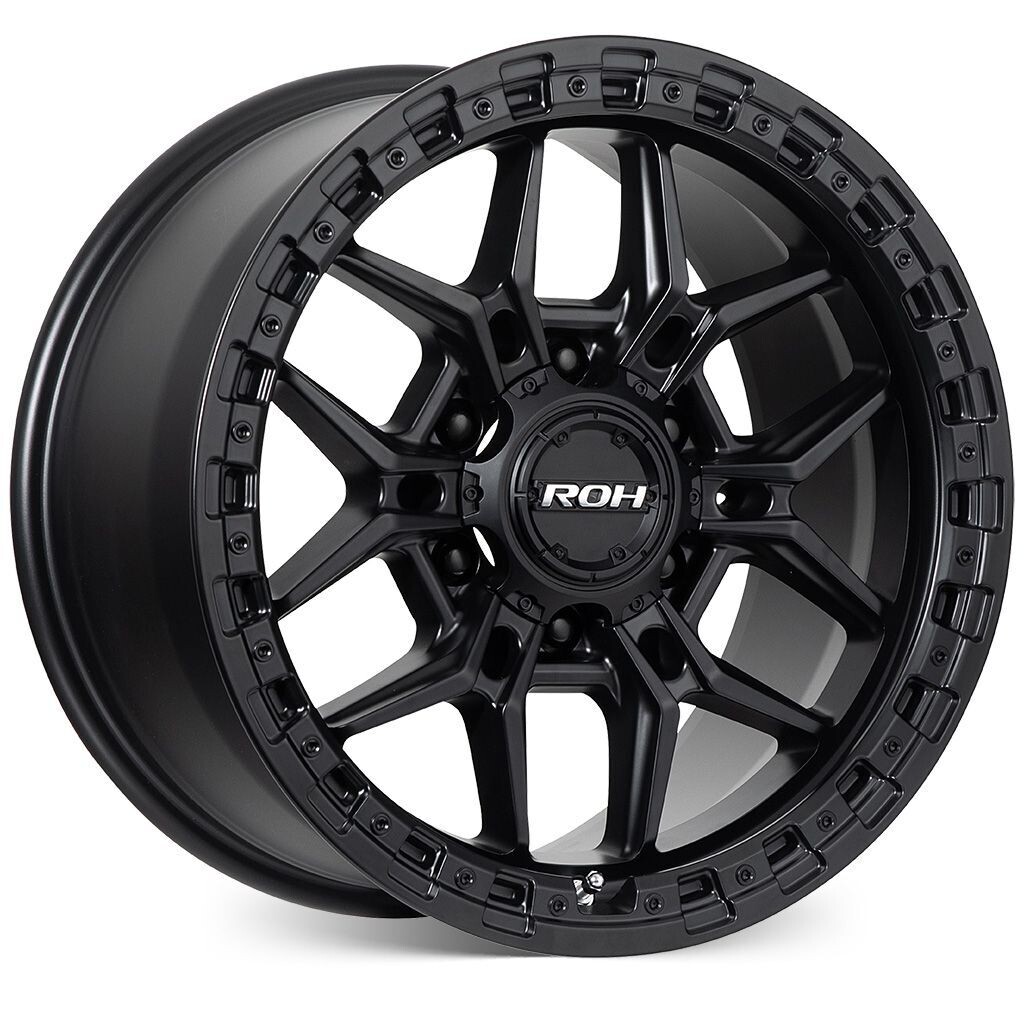 ROH AXE MATT BLACK Size:18x9 PCD:6/139.7 ET:25
