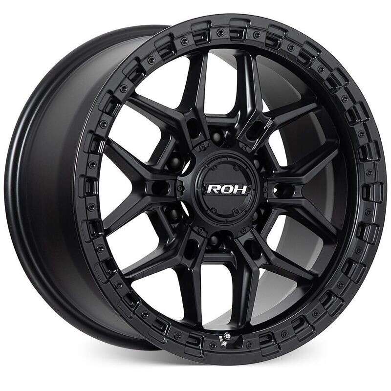 ROH AXE MATT BLACK Size:18x9 PCD:6/139.7 ET:35
