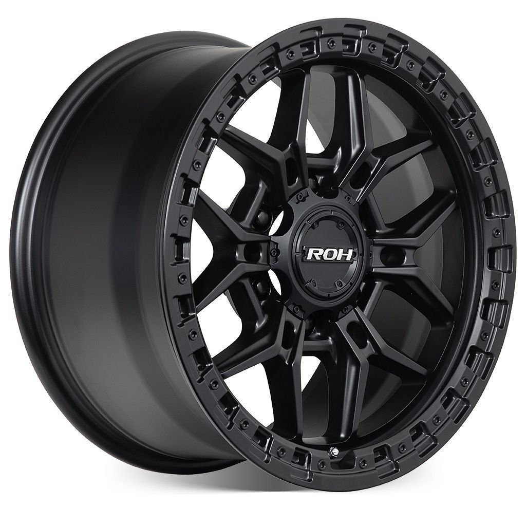 ROH AXE MATT BLACK Size:18x9 PCD:6/139.7 ET:35