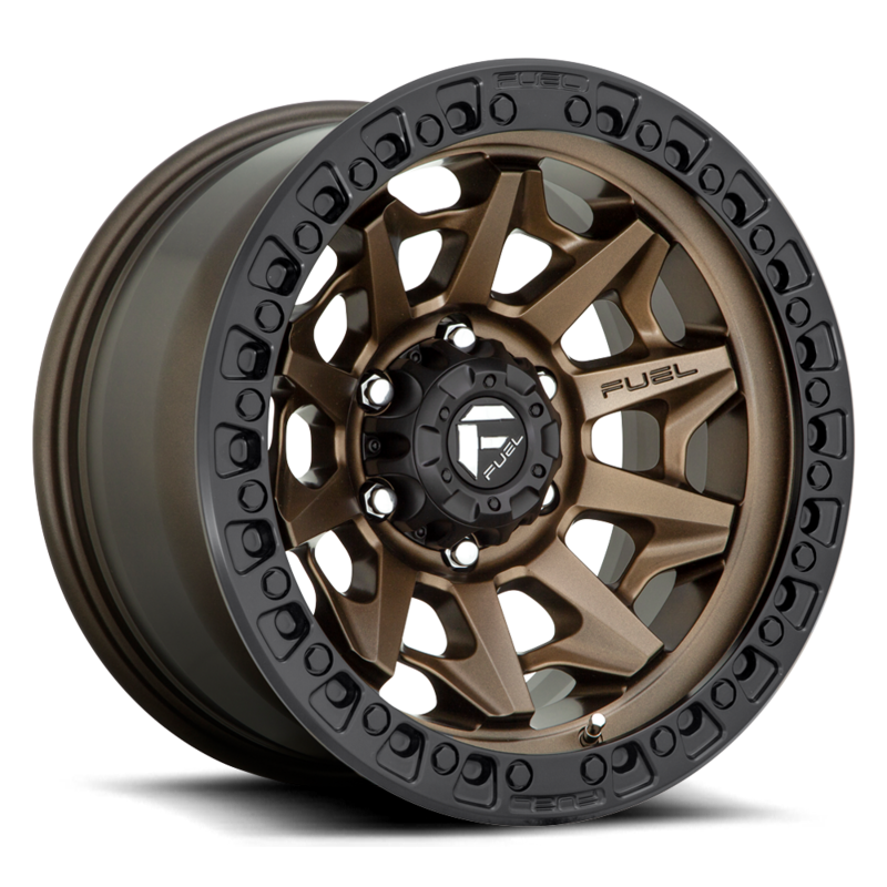 FUEL COVERT MATTE BRONZE / BLACK LIP Size:18X9.0 PCD:6/139.7 ET20