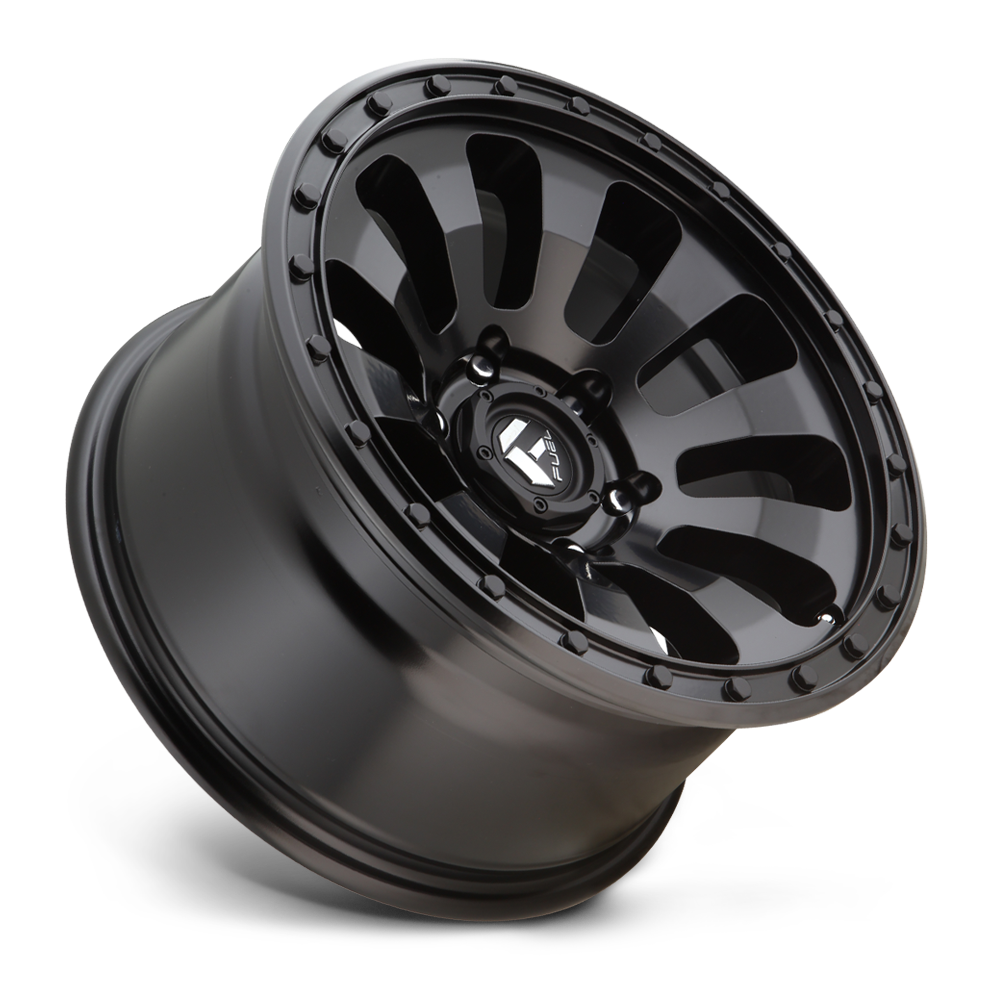 FUEL TACTIC D630 MATTE BLACK Size:18X9.0 PCD:6/139.7 ET20