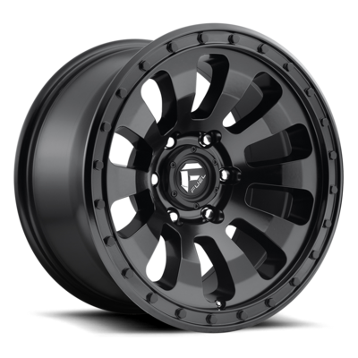 FUEL TACTIC MATTE BLACK Size:18X9.0 PCD:6/139.7 ET20