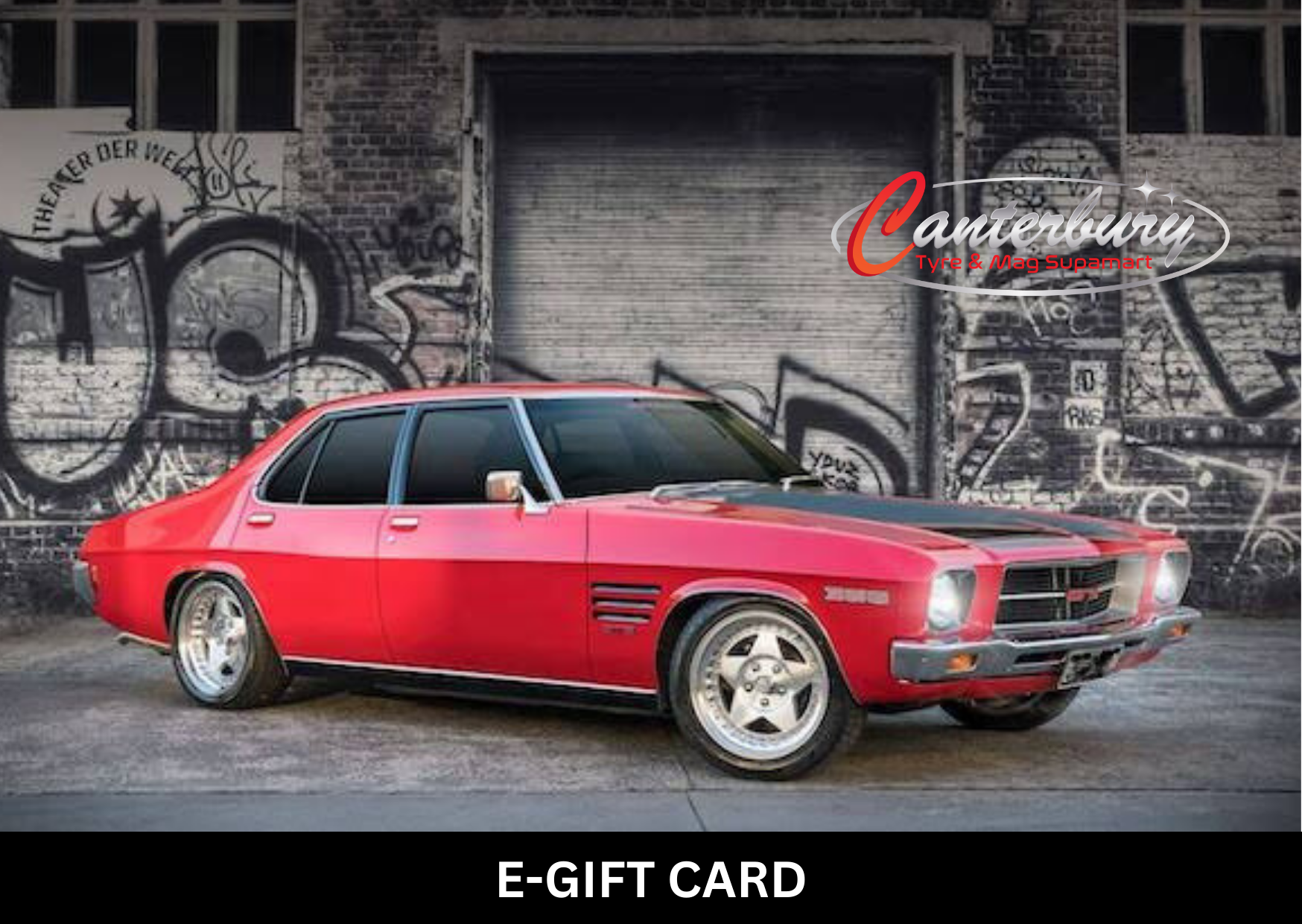 CANTERBURY TYRE & MAG E-GIFT CARD