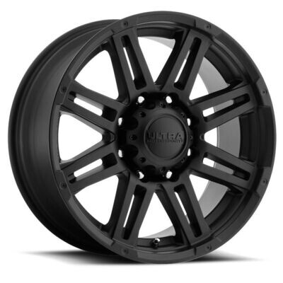 *LAST SET* ULTRA MACHINE SATIN BLACK Size:16x8 PCD:8/170 ET:-6 *LAST SET* ULTRA MACHINE SATIN BLACK Size:16x8 PCD:8/170 ET:-6