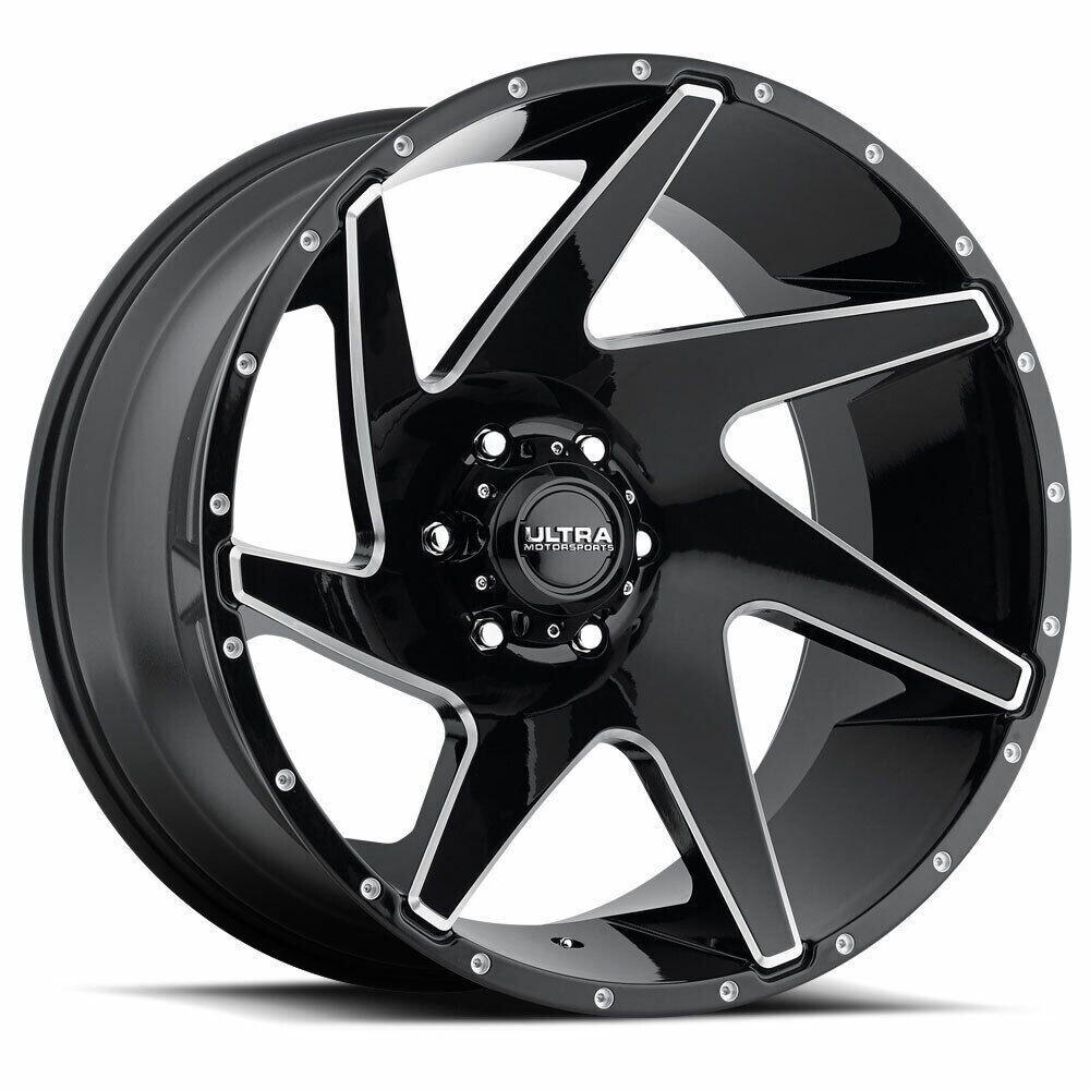 ULTRA VORTEX GLOSS BLACK / MILLED Size:18X9.0 PCD:6/139.7 ET12