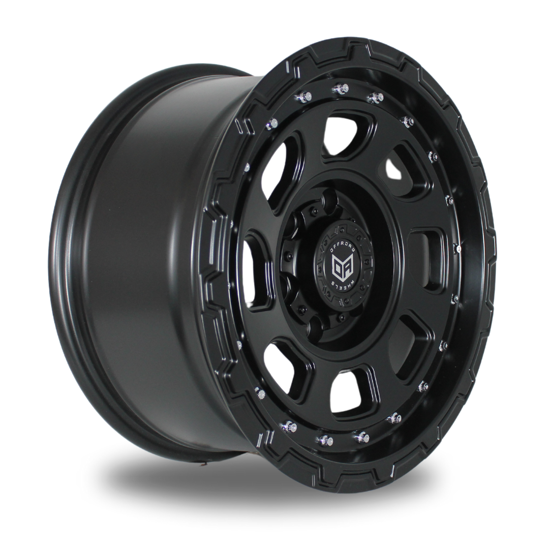 OFF-ROAD ACTION BURNER SATIN BLACK   Size:17X8.5 PCD:6/139.7 ET15