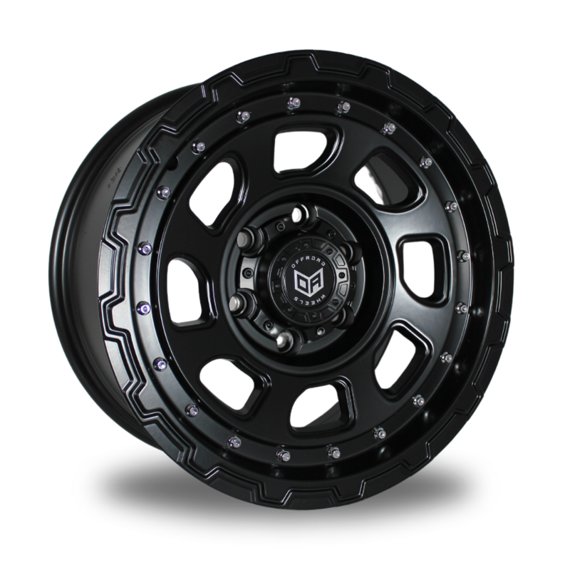 *NEW DESIGN* OFF-ROAD ACTION BURNER SATIN BLACK   Size:17X8.5 PCD:6/139.7 ET15