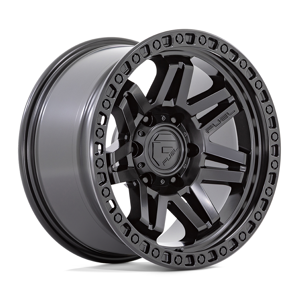 FUEL SYNDICATE SATIN BLACK Size:17X9.0 PCD:6/139.7 ET1