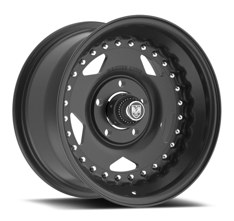 CENTER LINE  CONVO PRO 2.0 SATIN BLACK Size:15X7.0 PCD:5/120.65 ET-6