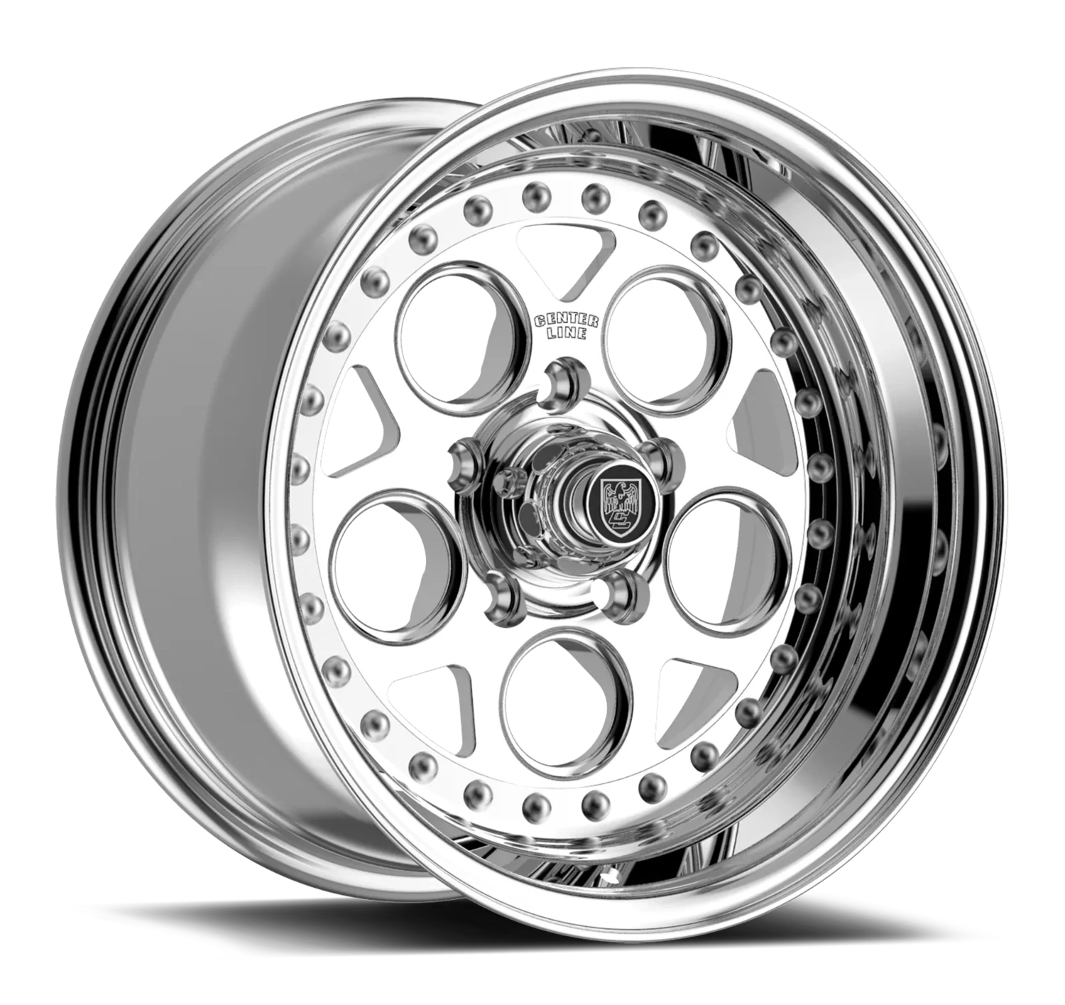 CENTER LINE REV 2.0 POLISHED Size:15X8.0 PCD:5/120.65 ET0
