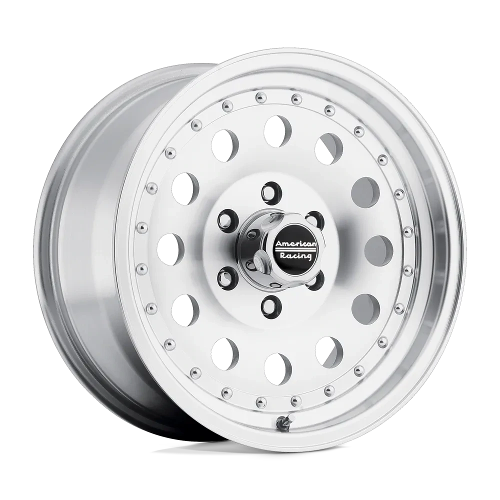 AMERICAN RACING AR62 OUTLAW II SILVER / MACHINED Size:15x8 PCD:5/139.7 (5/5.50) ET:-19