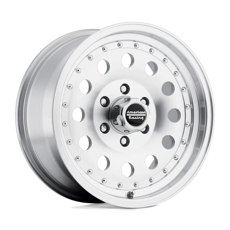 AMERICAN RACING AR62 OUTLAW II SILVER / MACHINED Size:15x8 PCD:5/139.7 (5/5.50) ET:-19