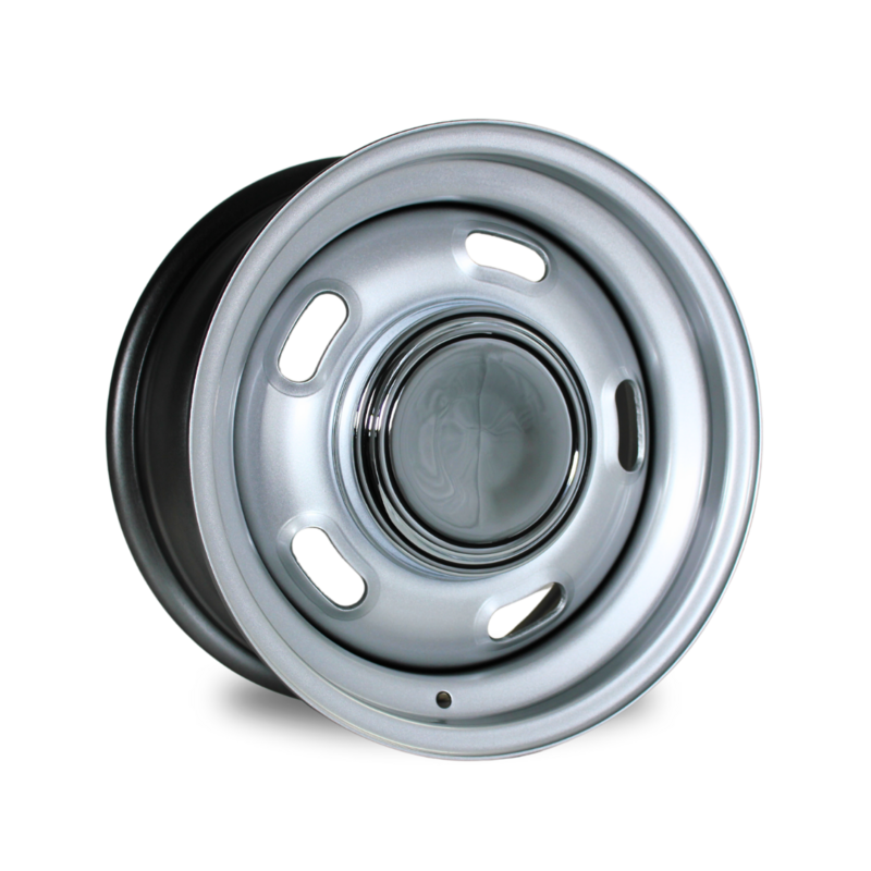 CTM MUSCLE 5 SLOT SILVER Size:15x7 PCD:5/114.3 ET:6