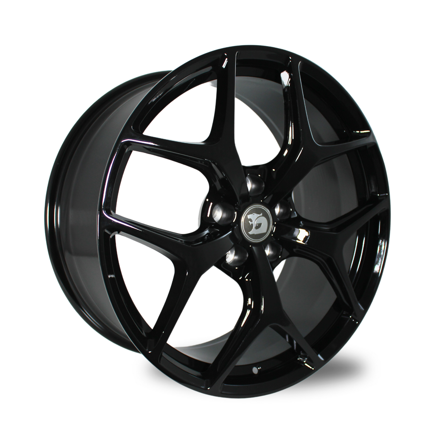 *ZB FITMENT* CTM SELECT GT-R GLOSS BLACK 20X8.5J PCD: 5/115 ET:42