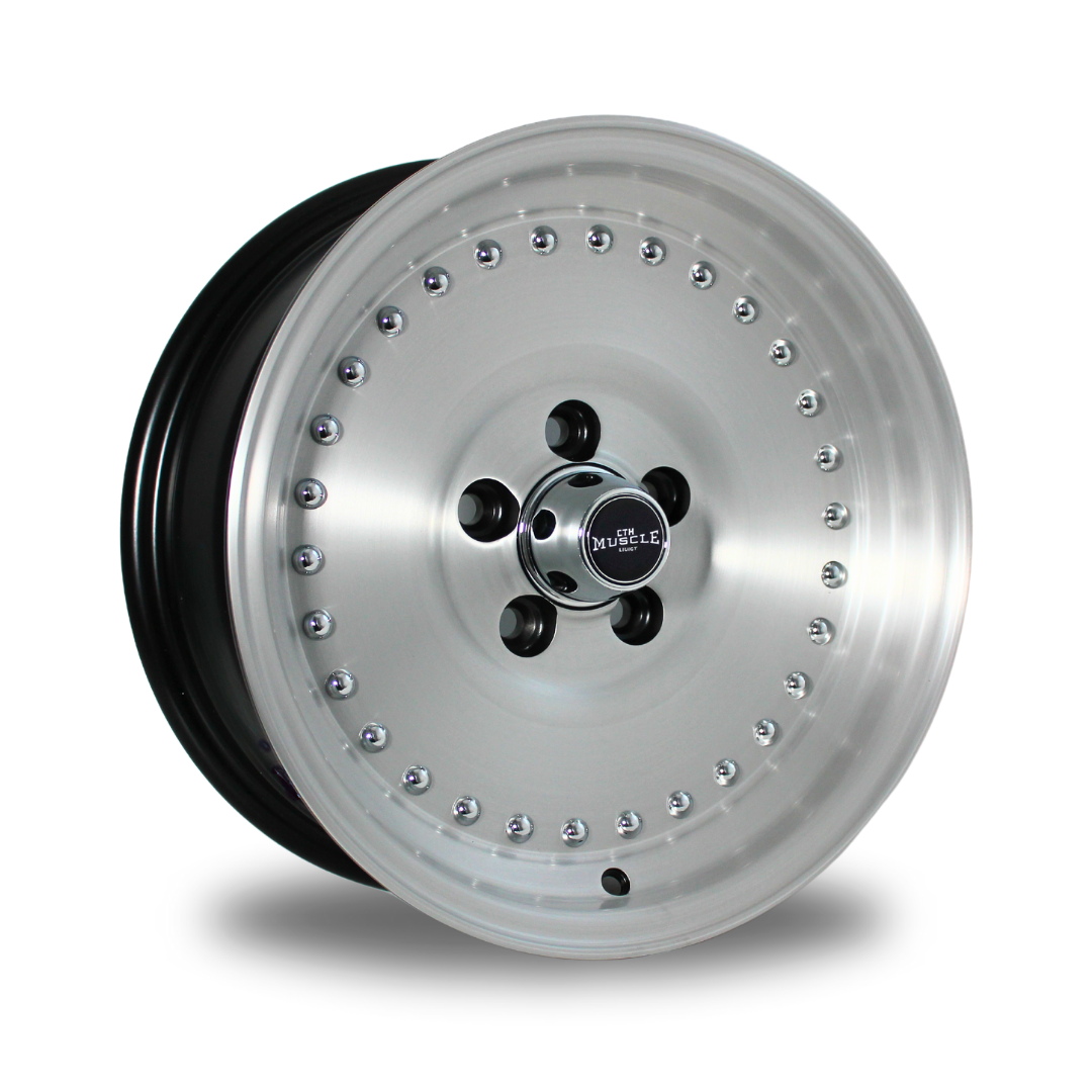 CTM MUSCLE BURNOUT II SATIN ALLOY Size:15x7J ***CUSTOM FITMENT***
