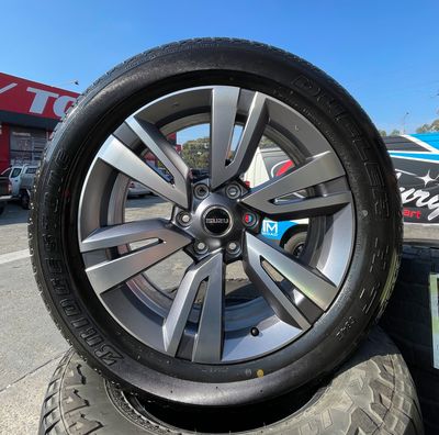 *NEW CAR TAKE OFF* 20" PACKAGE - ISUZU (OEM) MU-X LST+ BRIDGESTONE DUELER HT 684II