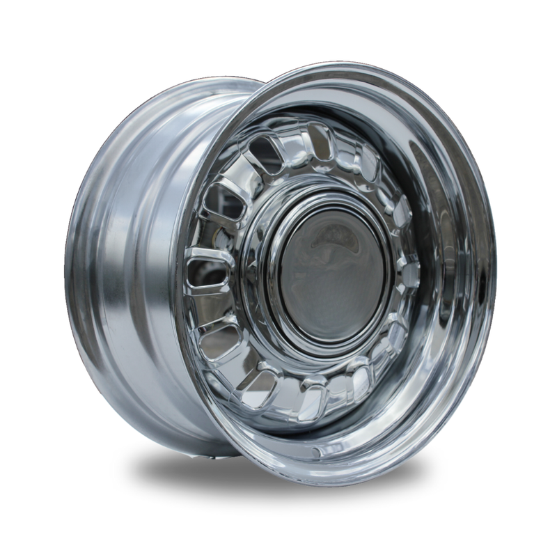 CTM SELECT+ 12 SLOT CHROME Size:14x7.0 PCD:5/114.3 - 5/120 ET3