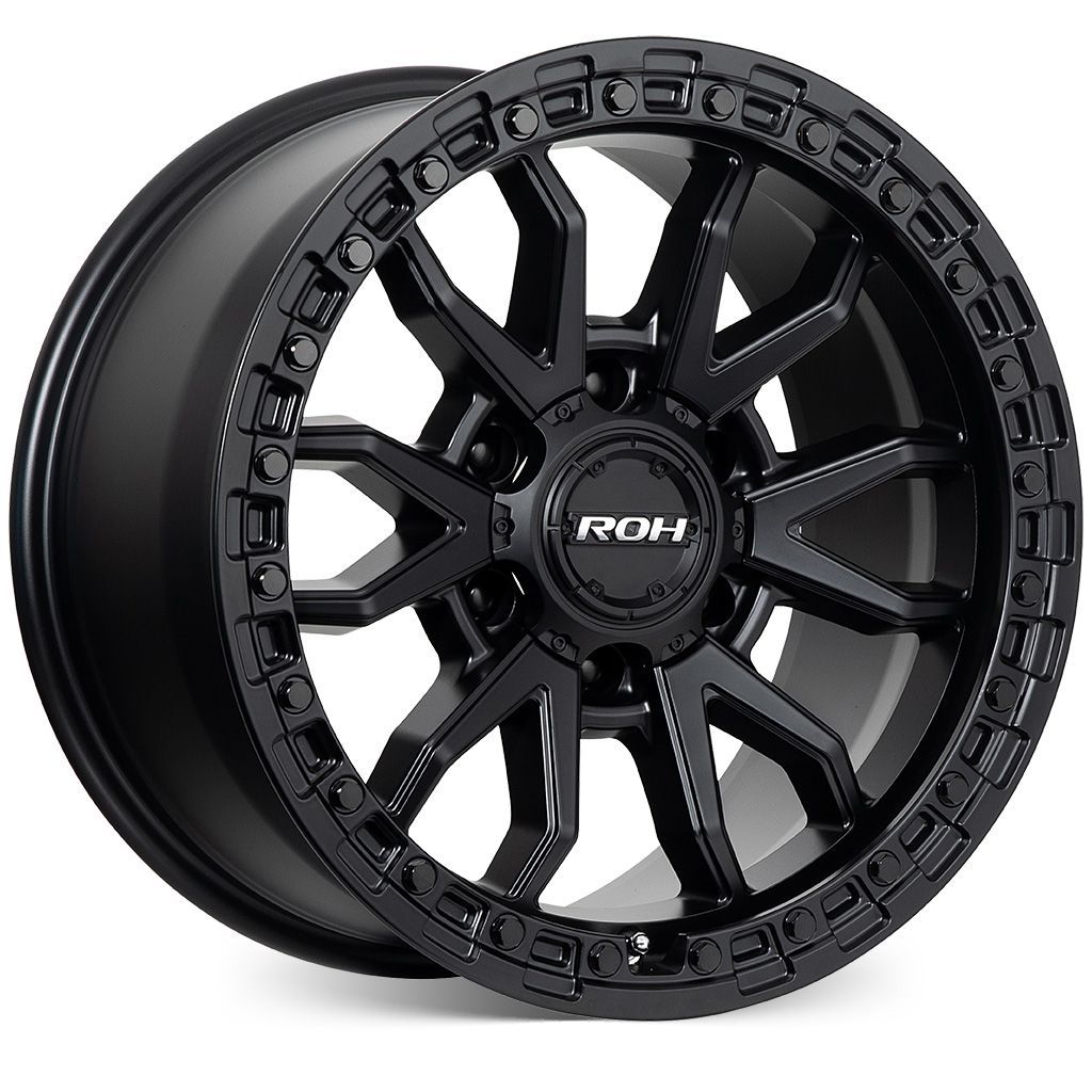 ROH RAID Matt Black Size:18x9 PCD:6/139.7 ET:35