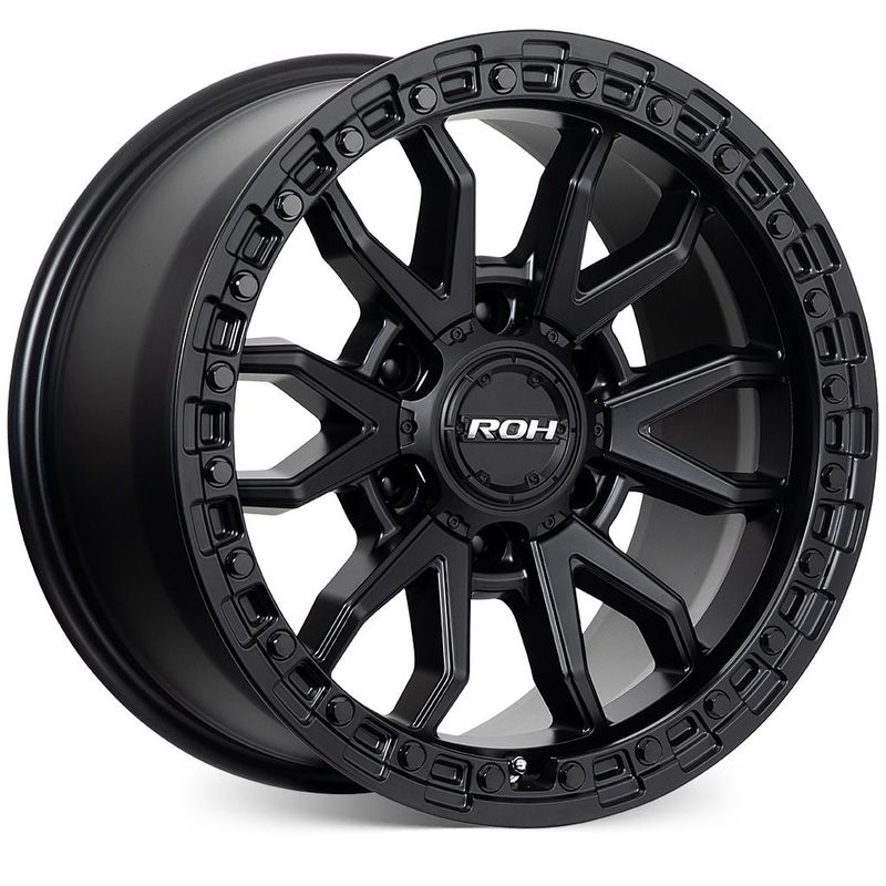 ROH RAID Matt Black Size:18x9 PCD:6/139.7 ET:35