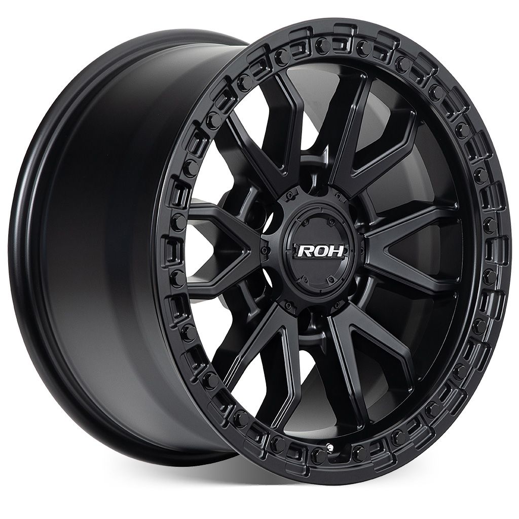 ROH RAID Matt Black Size:18x9 PCD:6/139.7 ET:35