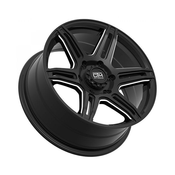 CTM SELECT+ DEALER GLOSS BLACK MILLED Size:17X8.0 PCD:6/139.7 ET38P