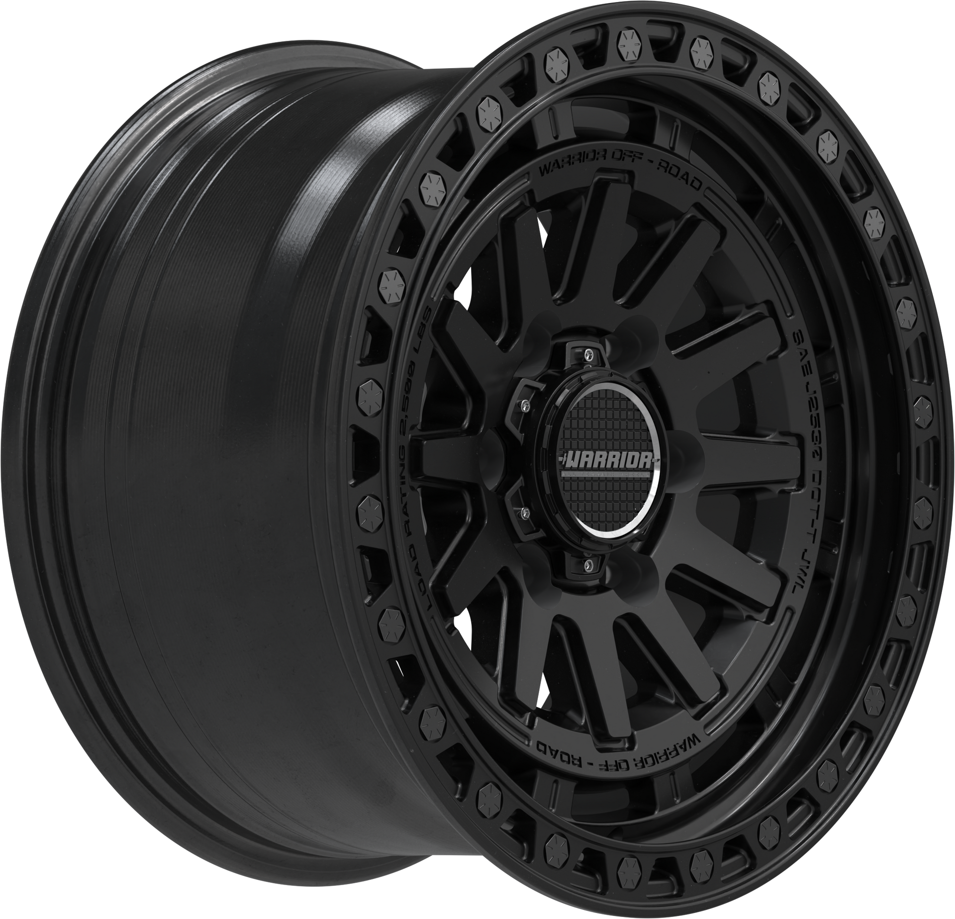 WARRIOR GLADIATOR SATIN BLACK Size:17X8.5 PCD:6/139.7 ET15