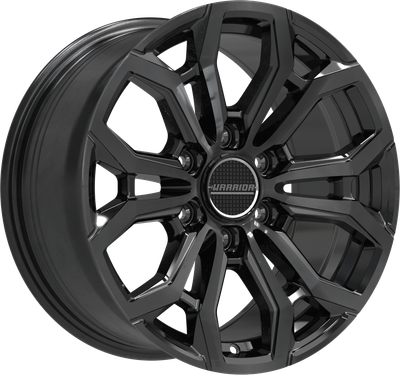 WARRIOR THOR GLOSS BLACK Size:18X9.0 PCD:6/139.7 ET38P