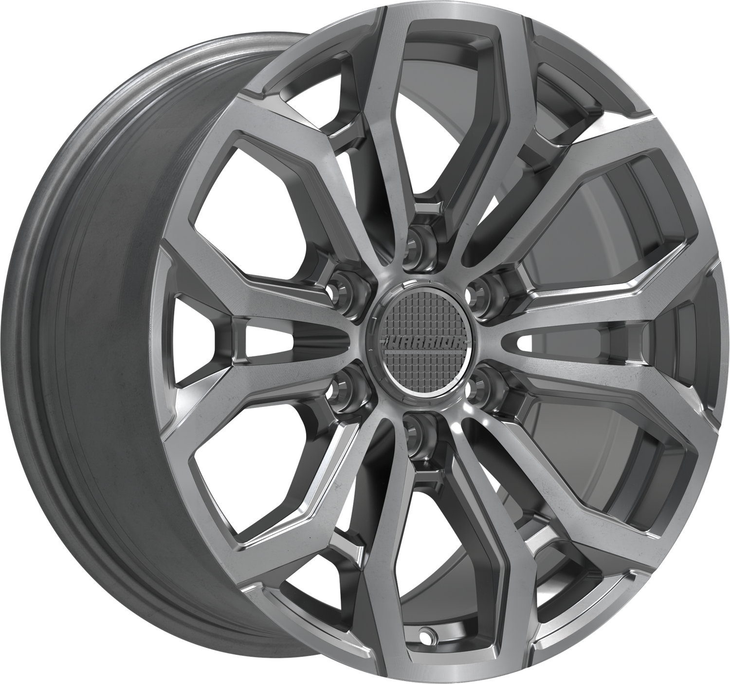 WARRIOR THOR GUNMETAL / BRUSHED Size:18X9.0 PCD:6/139.7 ET38P