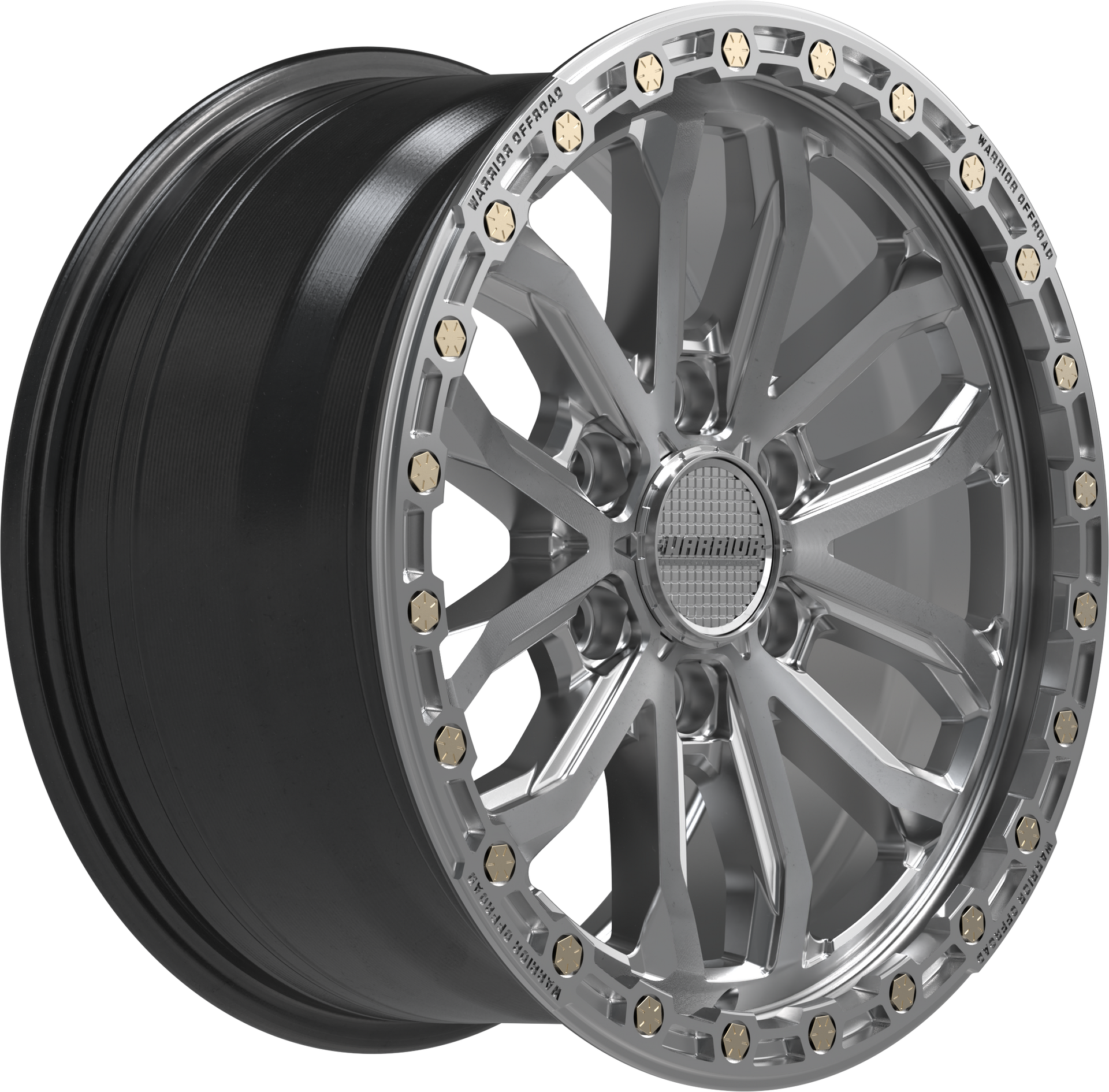 WARRIOR HULK SILVER / MACHINED FACE Size:18X9.0 PCD:6/139.7 ET18P