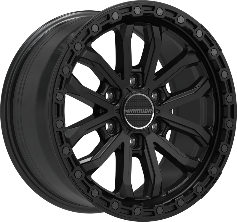 WARRIOR HULK SATIN BLACK Size:18X9.0 PCD:6/139.7 ET38P