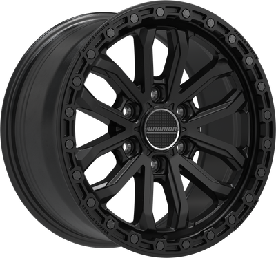 WARRIOR HULK SATIN BLACK Size:18X9.0 PCD:6/139.7 ET38P