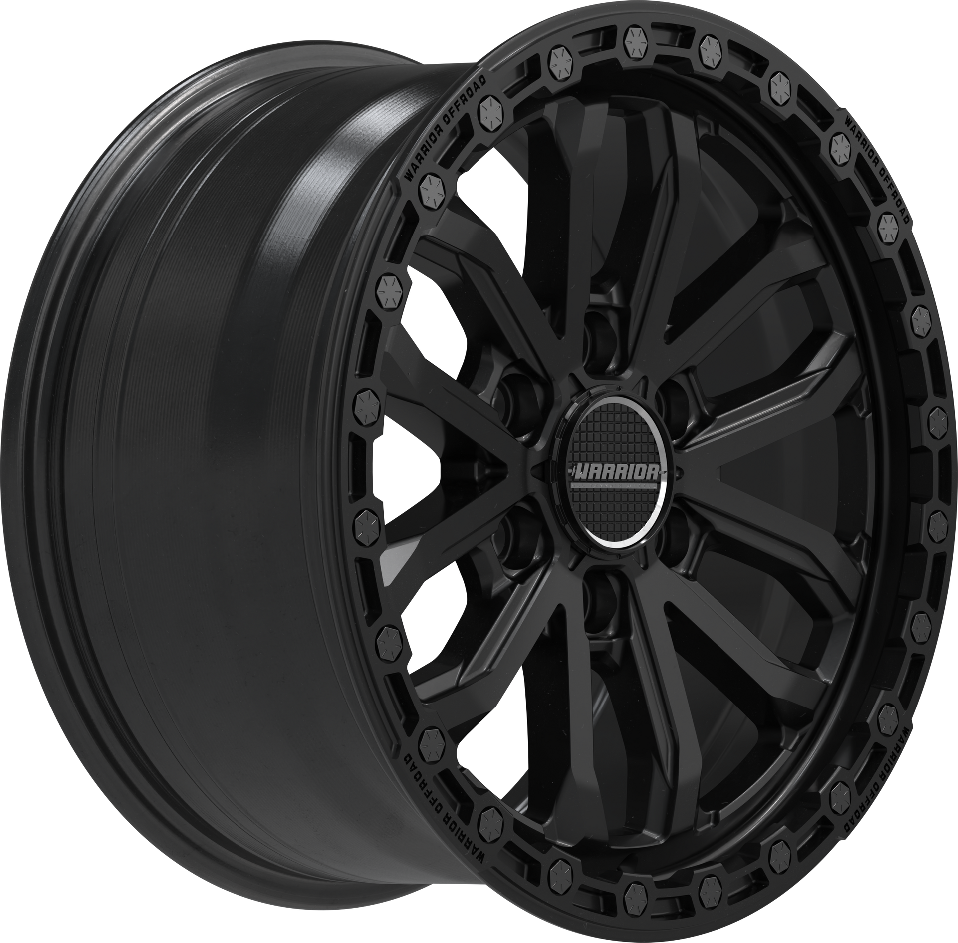 WARRIOR HULK SATIN BLACK Size:18X9.0 PCD:6/139.7 ET18P