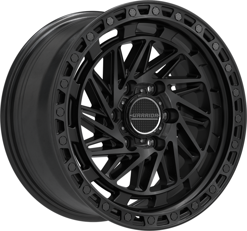 WARRIOR ZEUS GLOSS BLACK / DARK TINT FACE Size:18X9.0 PCD:6/139.7 ET38P [LEFT SIDE]