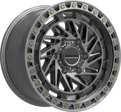 WARRIOR ZEUS GUNMETAL / MACHINED FACE Size:18X9.0 PCD:6/139.7 ET38P [RIGHT SIDE]