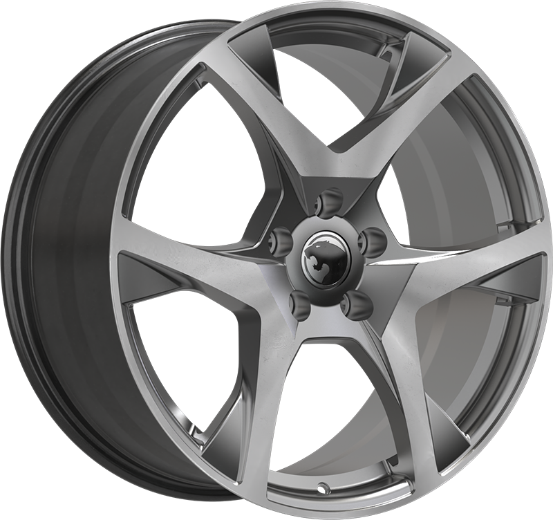 PANTHERA VF8 GUNMETAL/MACHINED FACE 20X8.5J PCD: 5/120 ET: 36 [BIG BRAKES]