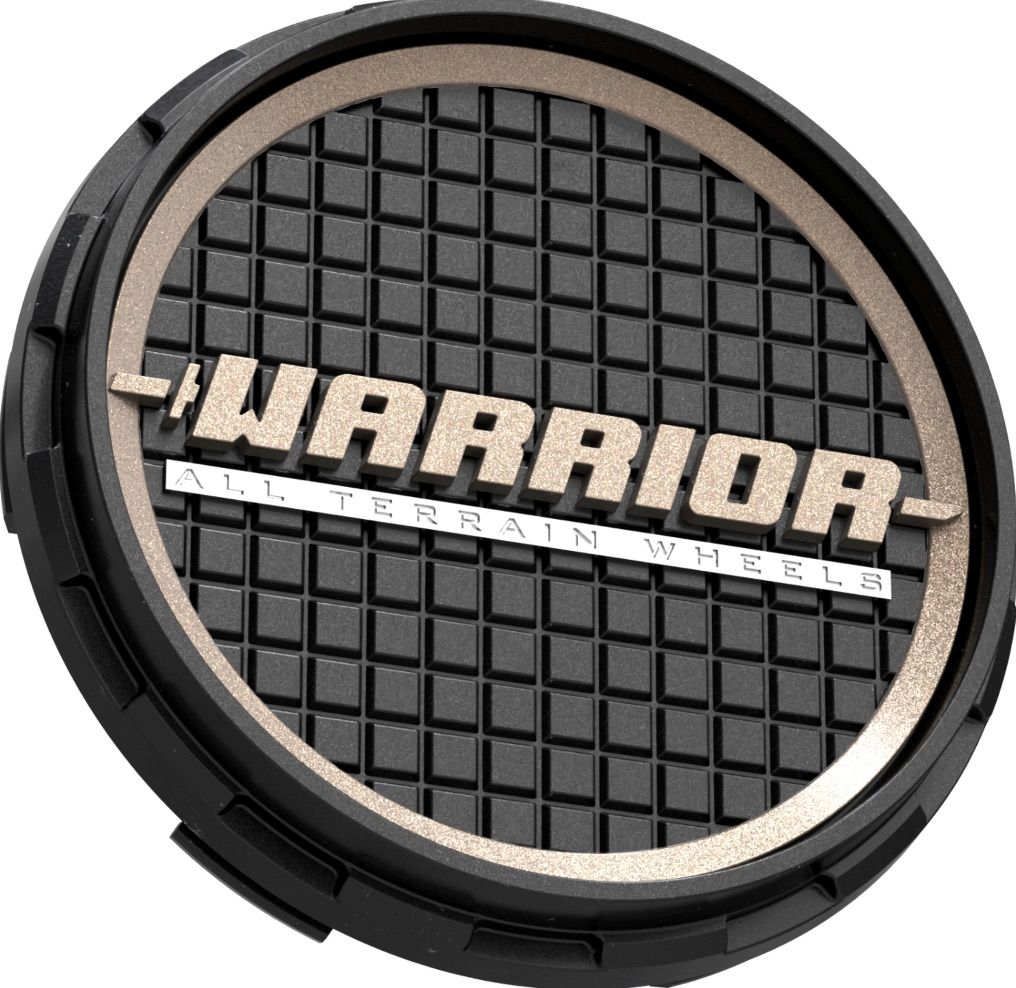 WARRIOR HULK CENTER CAP REPLACEMENT - SATIN BLACK/BRONZE