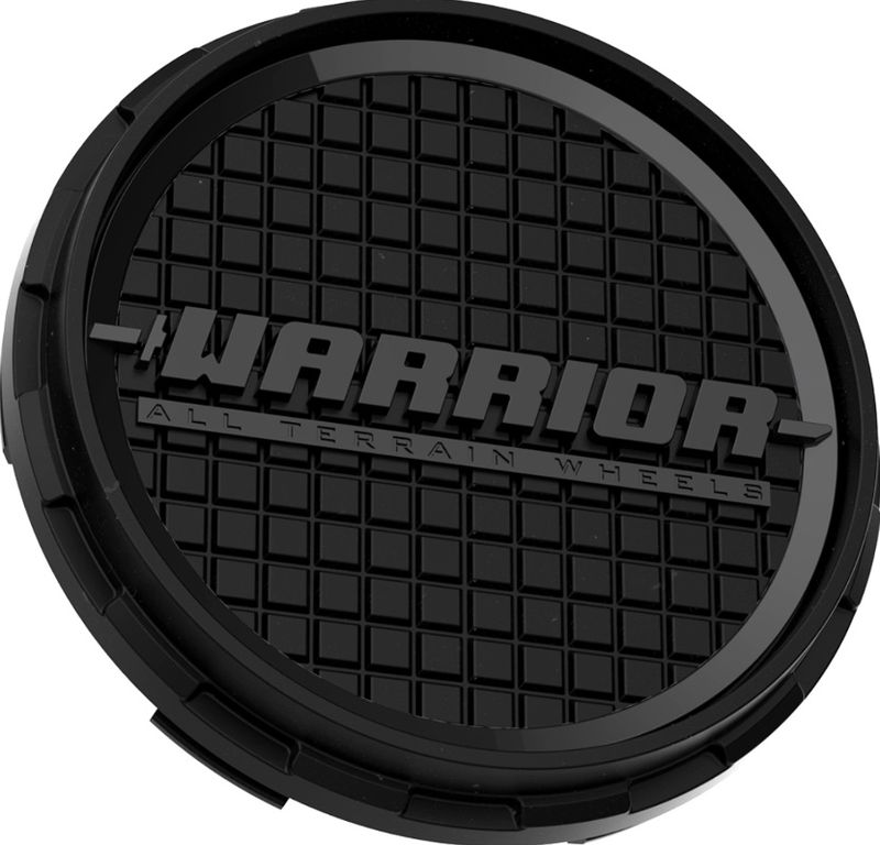 WARRIOR HULK/THOR CENTER CAP REPLACEMENT - SATIN BLACK/BLACK