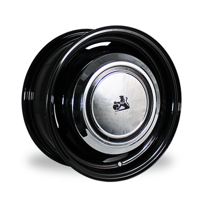 RETRO STEEL GLOSS BLACK Size:14X6.0 PCD:5/120.65 ET13